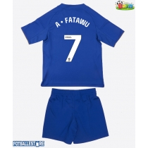 Leicester City Issahaku Fatawu #7 Hjemmedraktsett Barn 2025-26 Kortermet (+ Korte bukser)